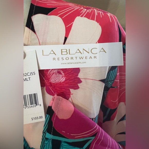 NWT La Blanca Resortwear Swim Cover-Up, Size XS! - Picture 6 of 9